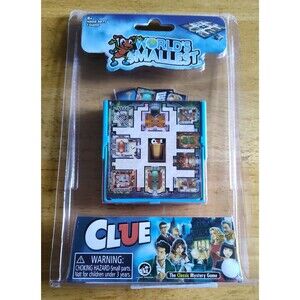 World’s Smallest Clue Board Game -Playable Miniature Board Game